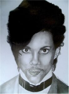 Prince Pencil Portrait