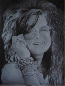 Janice Joplin Portrait